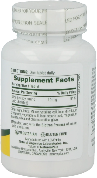 Zinc 10 mg - 90 tablets