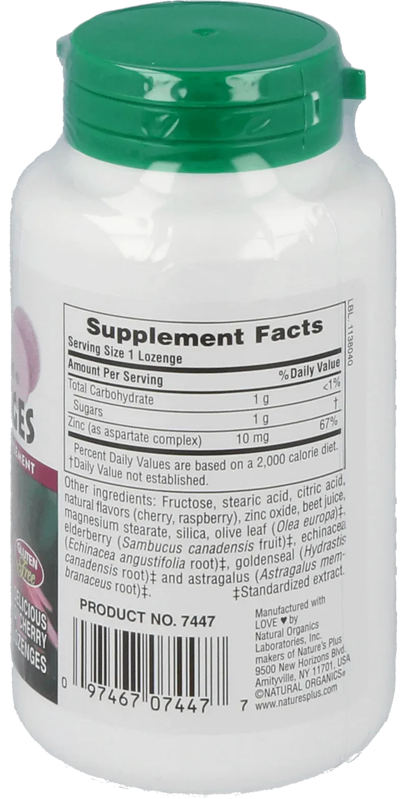 ImmunActin® Zinc Lozenges - 60 lozenges