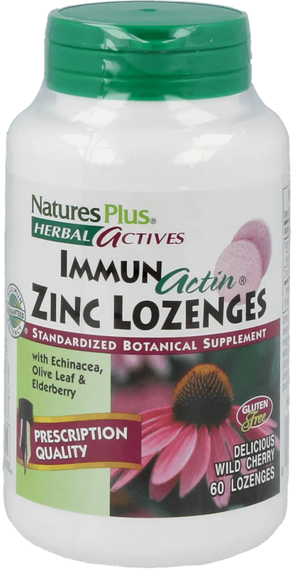 ImmunActin® Zinc Lozenges - 60 lozenges