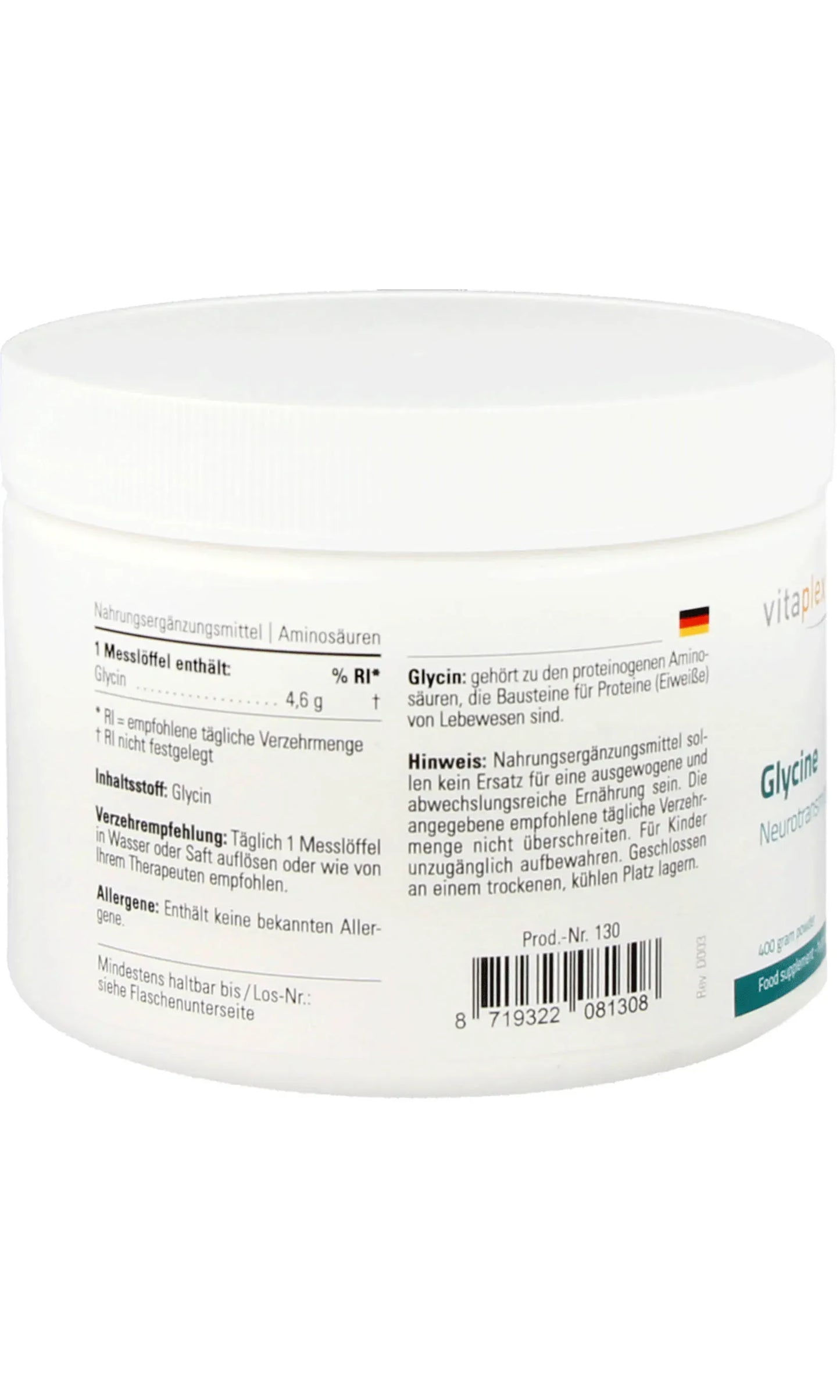 Glycine - 400 g powder