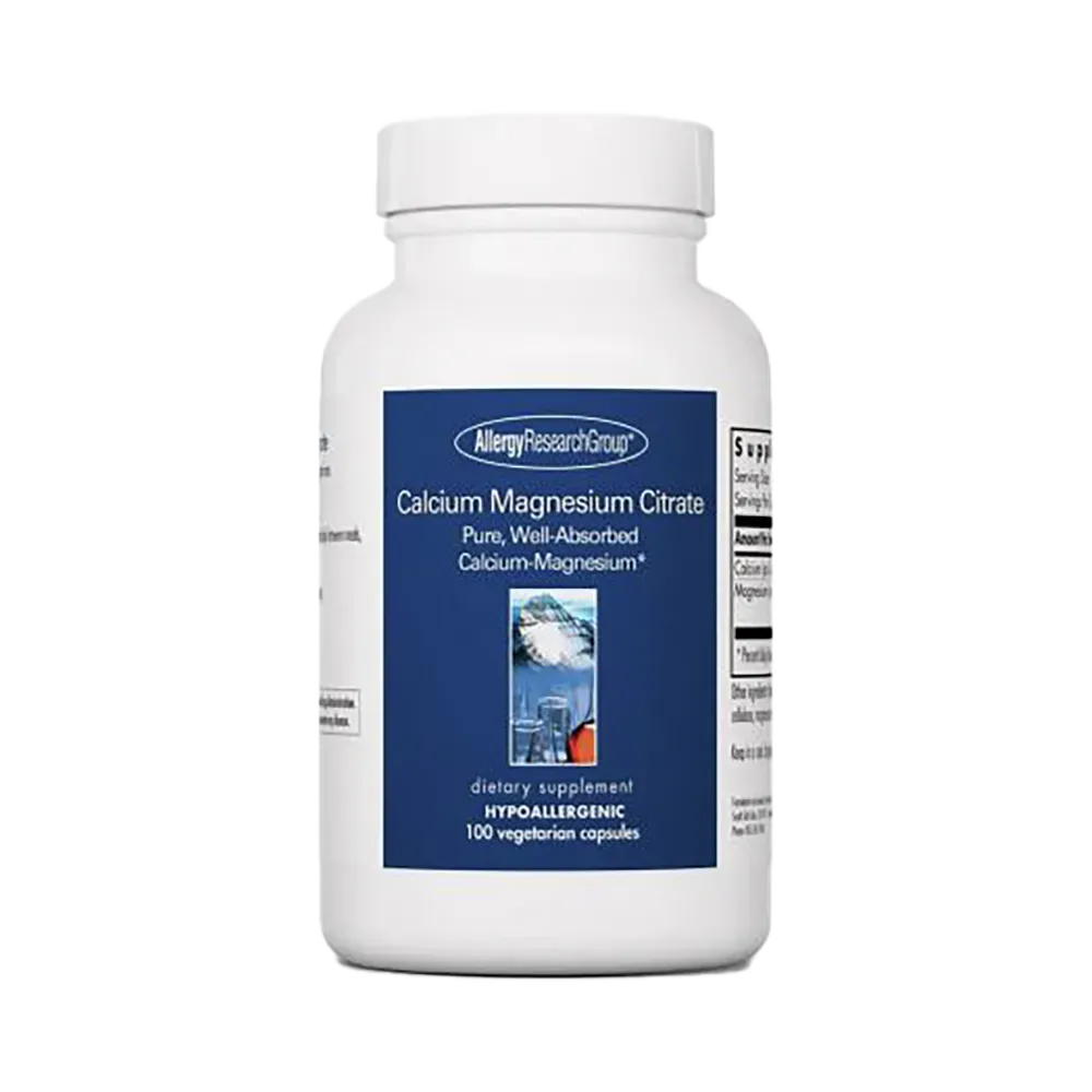 Calcium Magnesium Citrate - 100 capsules