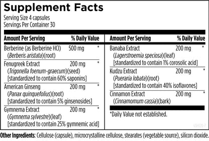 GlucoSupreme™ Herbal - 120 capsules