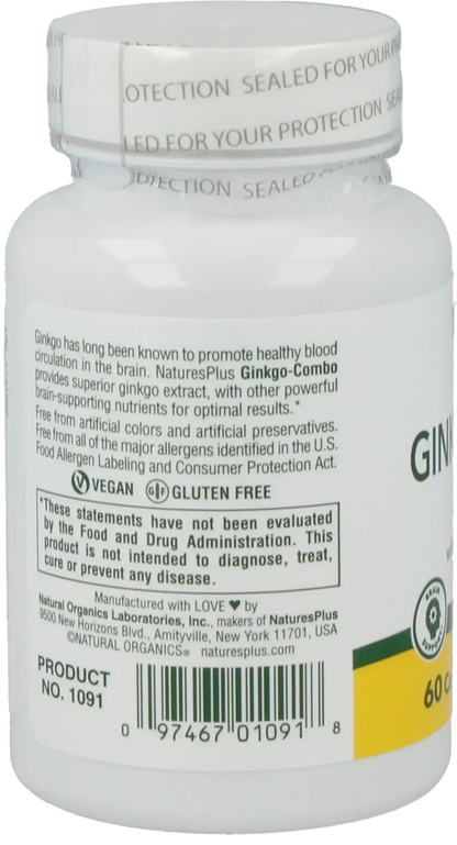 Ginkgo-Combo® - 60 Capsules