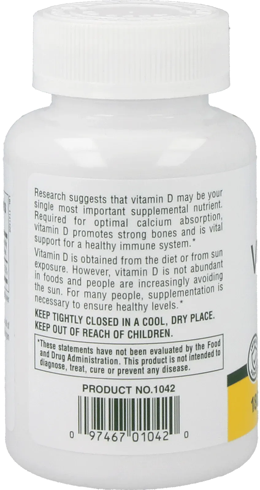 Vitamin D3 - 180 softgels