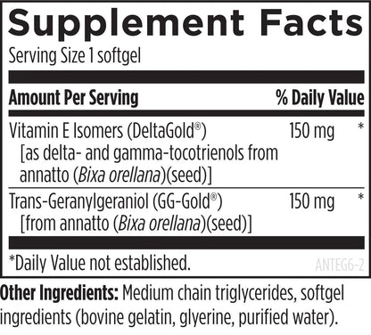 Annatto-E® GG - 60 softgels