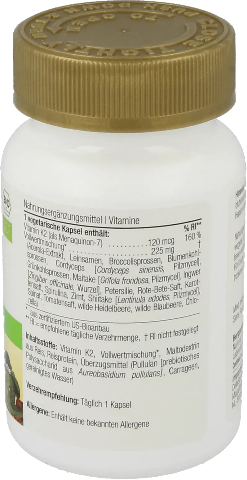 Source of Life® Garden Vitamin K2 - 60 capsules