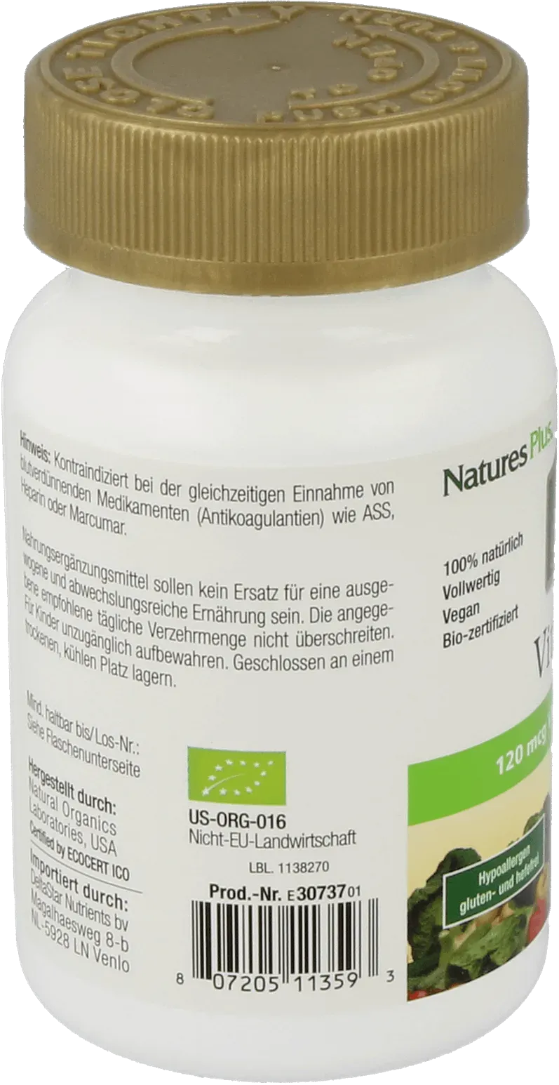 Source of Life® Garden Vitamin K2 - 60 capsules