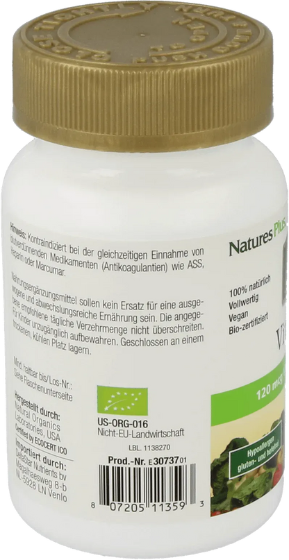 Source of Life® Garden Vitamin K2 - 60 capsules