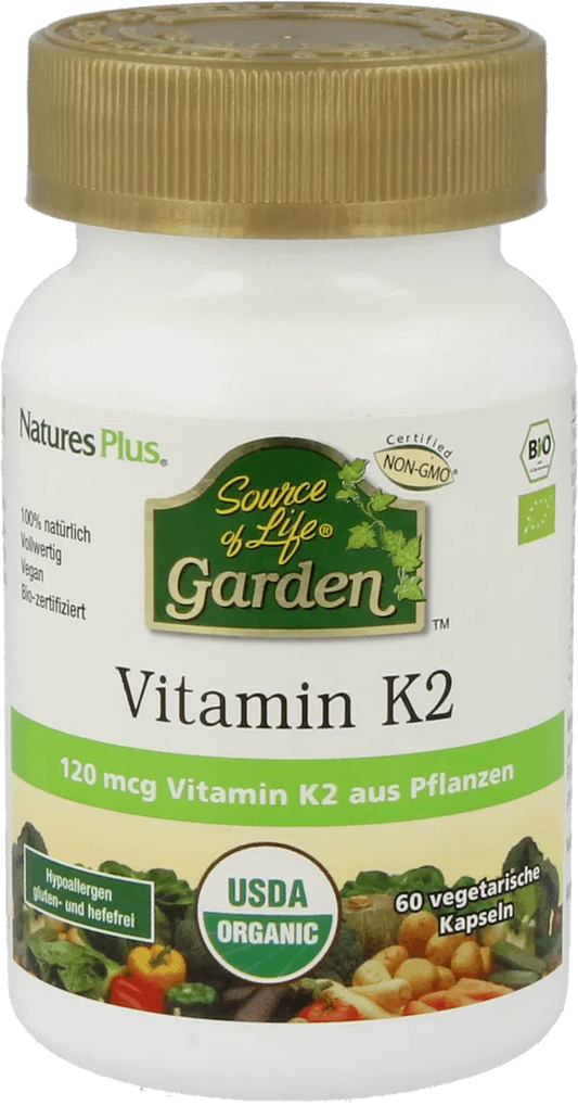 Source of Life® Garden Vitamin K2 - 60 capsules