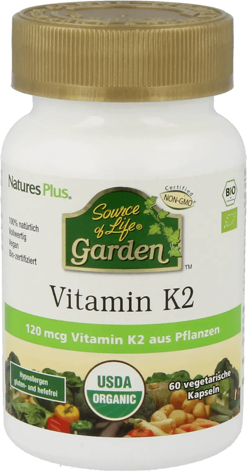 Source of Life® Garden Vitamin K2 - 60 capsules
