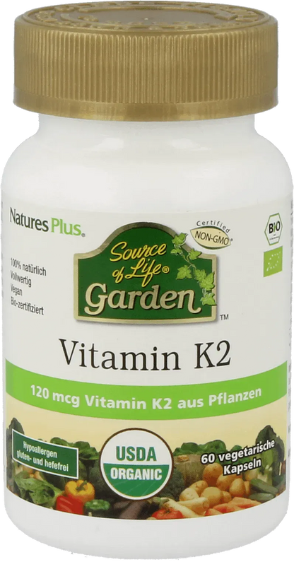 Source of Life® Garden Vitamin K2 - 60 capsules