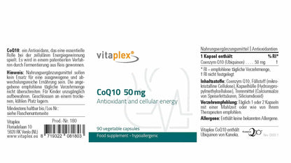 CoQ10 50 mg - 60 Capsules