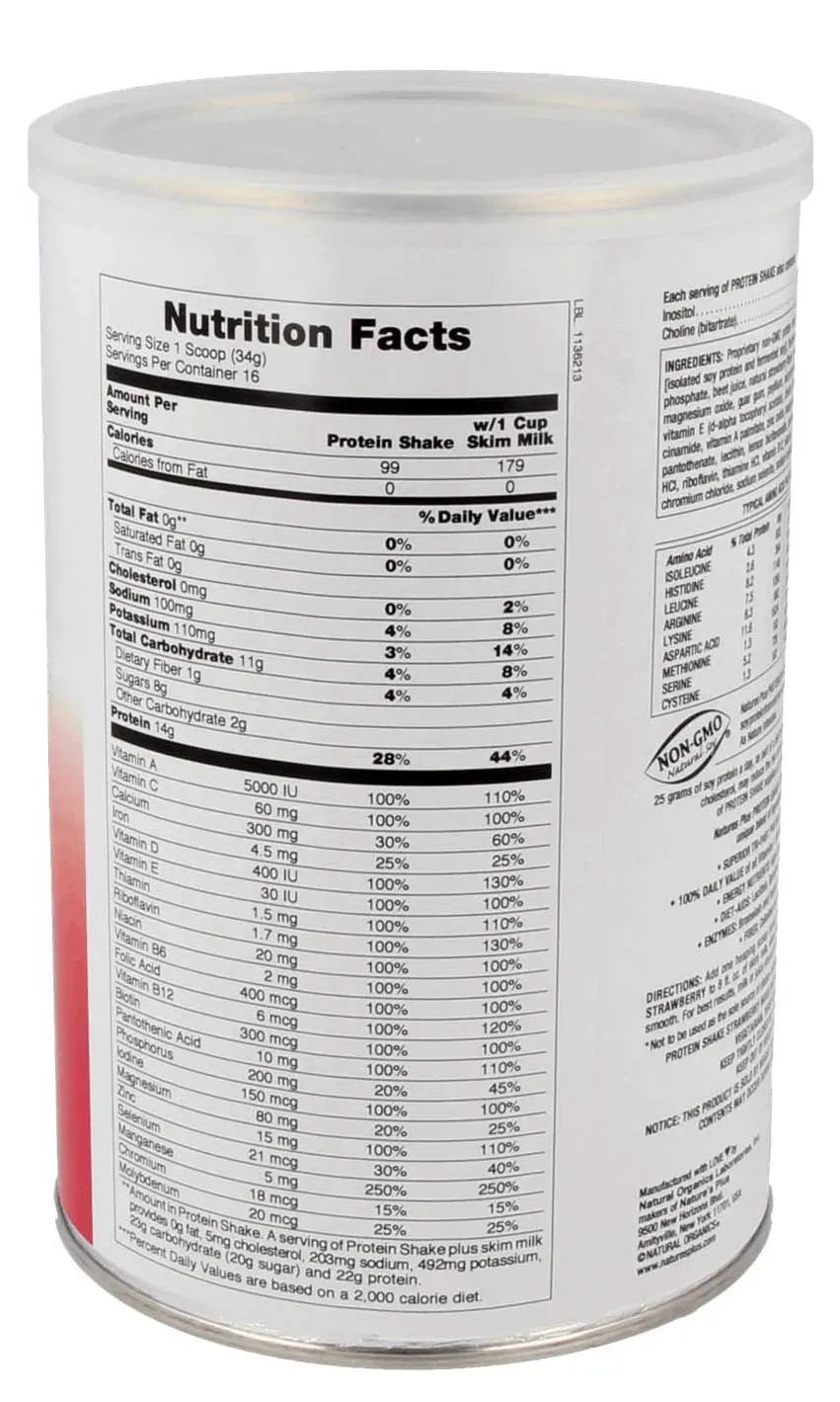 Protein Shake, Strawberry - 544 gr