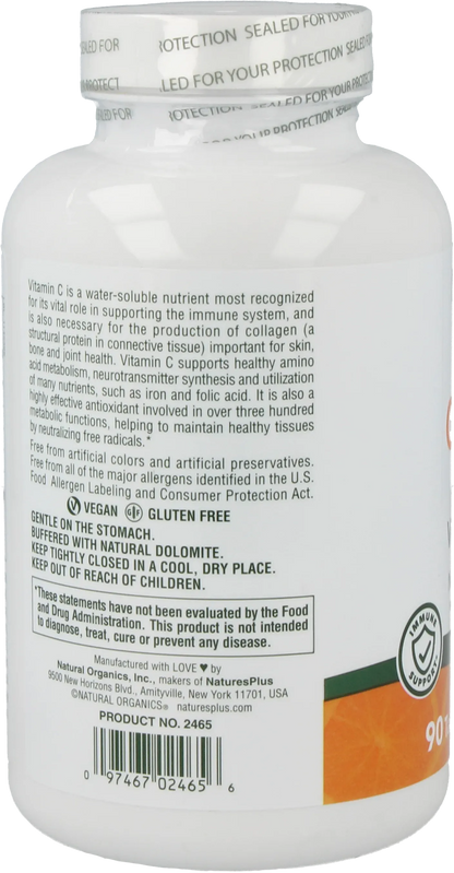 Orange Juice 500 mg Vitamin C - 90 Lozenges