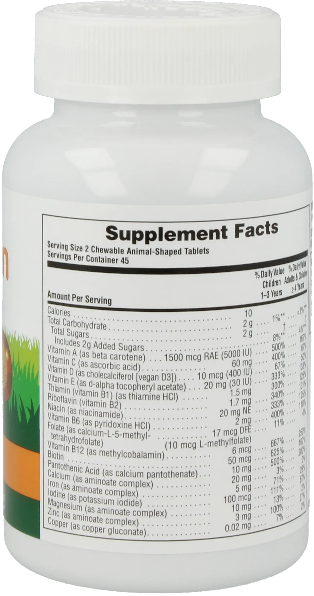 Animal Parade® Multivitamin Orangengeschmack - 90 Lozenges