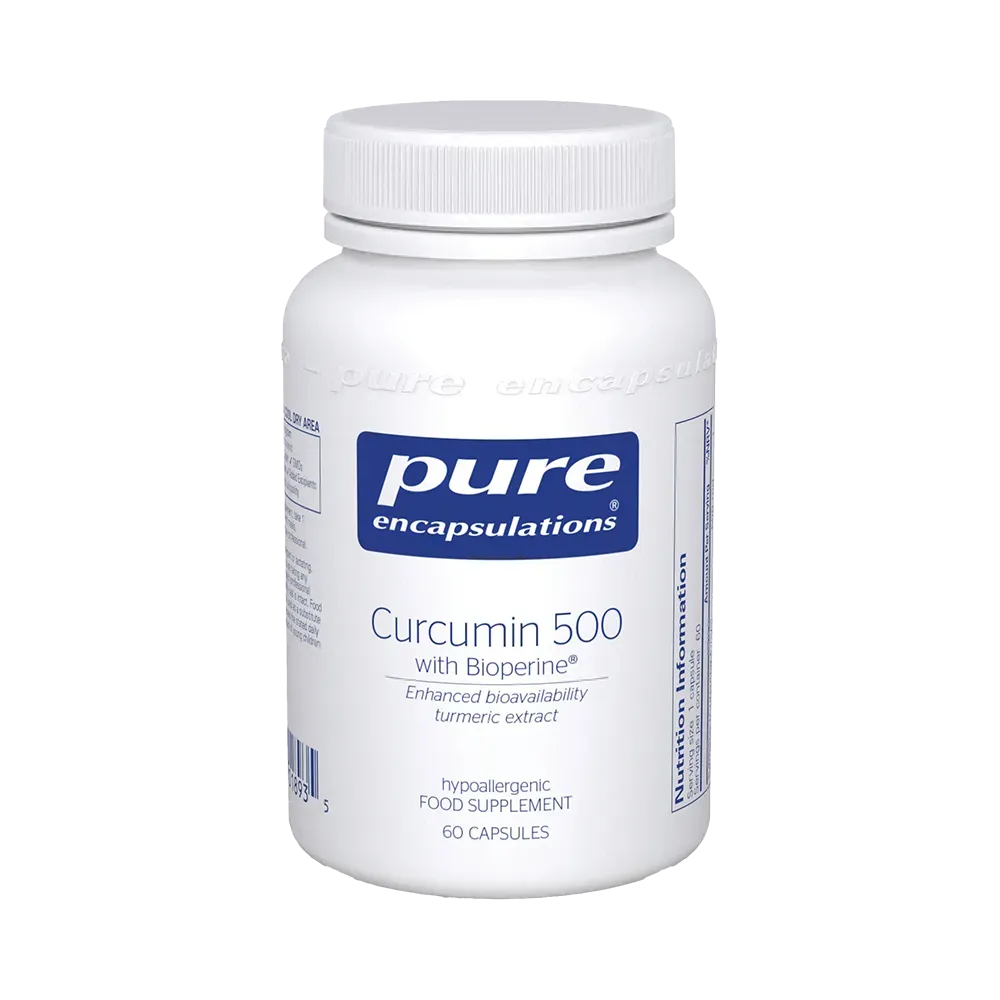 Curcumin 500 with Bioperine® - 60 capsules
