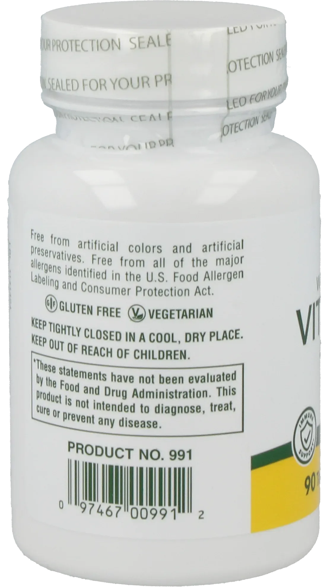 Vitamin D3 400 IU - 90 Tablets