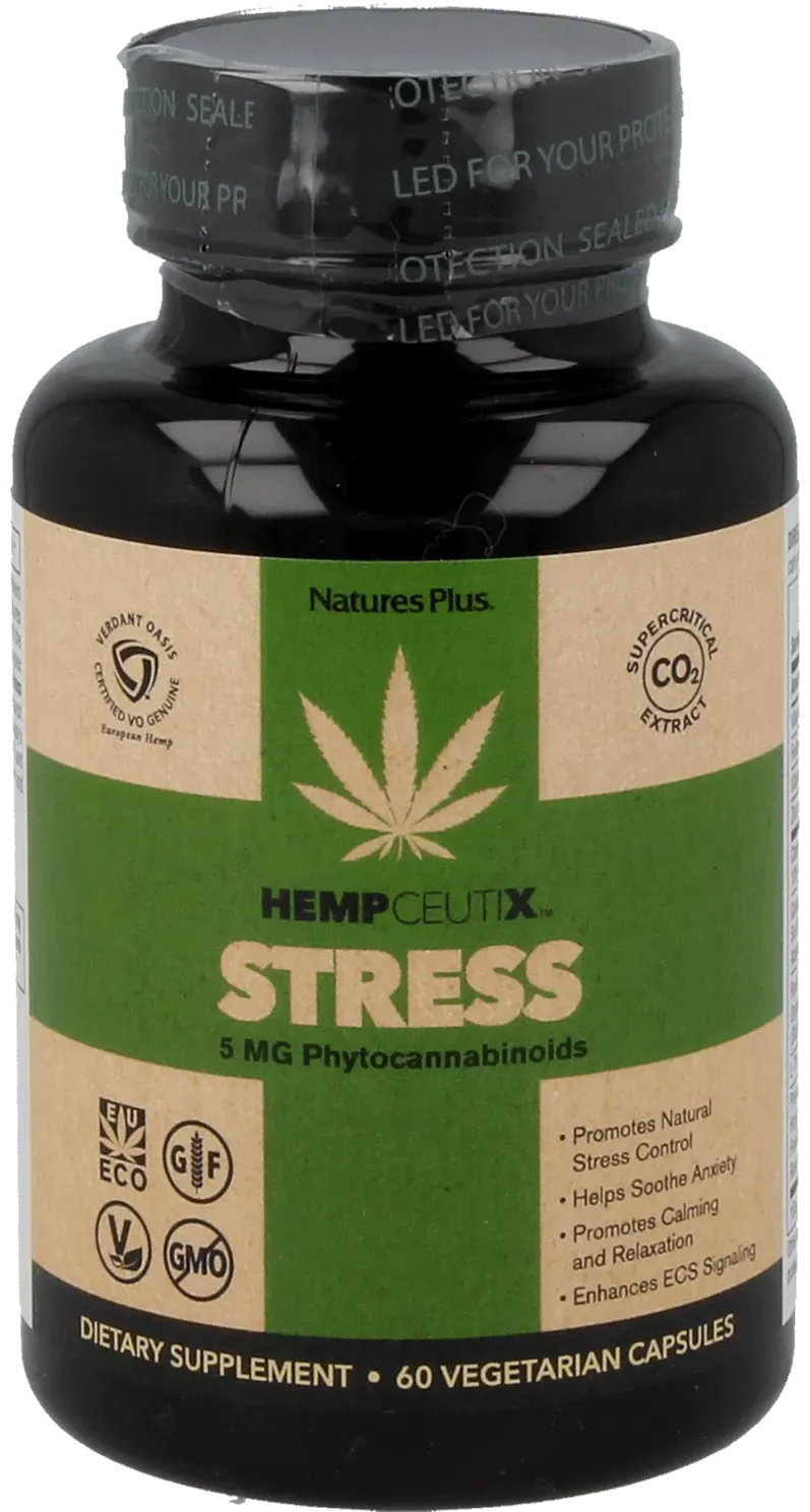 HempCeutix Stress, 60 capsules