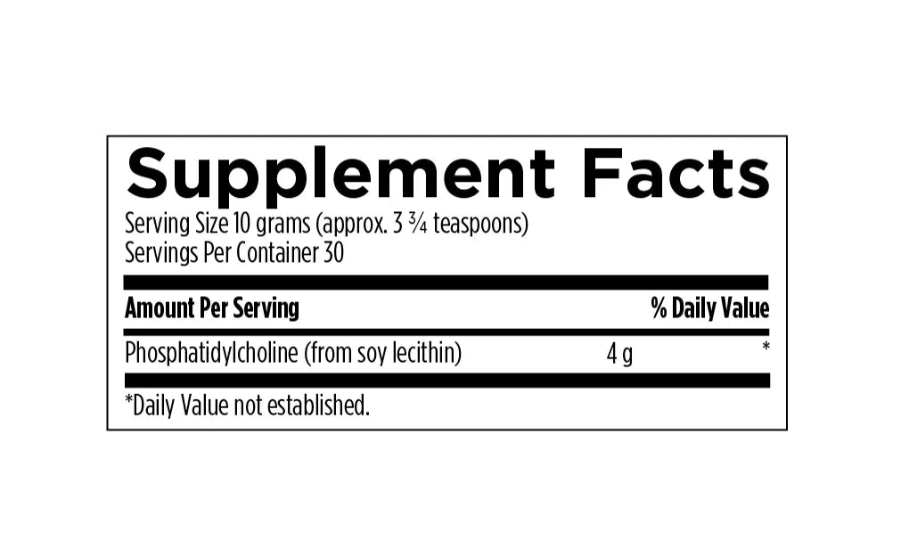 Phosphatidylcholine 40% Powder - 300 gr