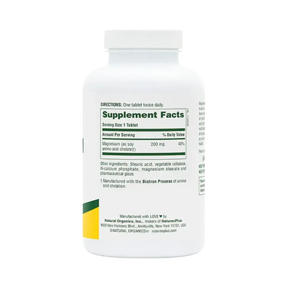 Magnesium 200 mg - 180 tablets