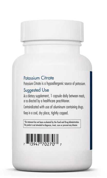 Potassium Citrate - 120 capsules