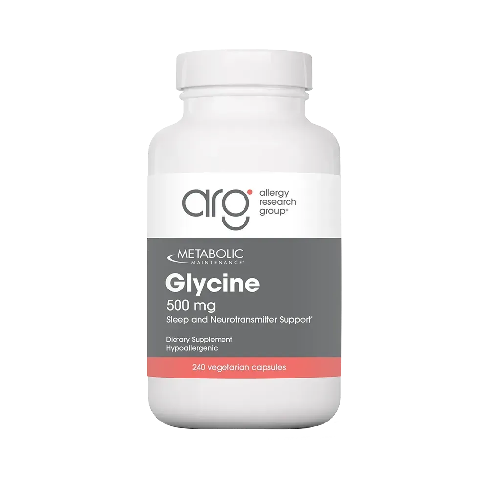 Glycine 500mg - 240 capsules