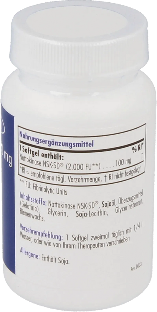 Nattokinase 100 mg NSK-SD® - 60 Softgels