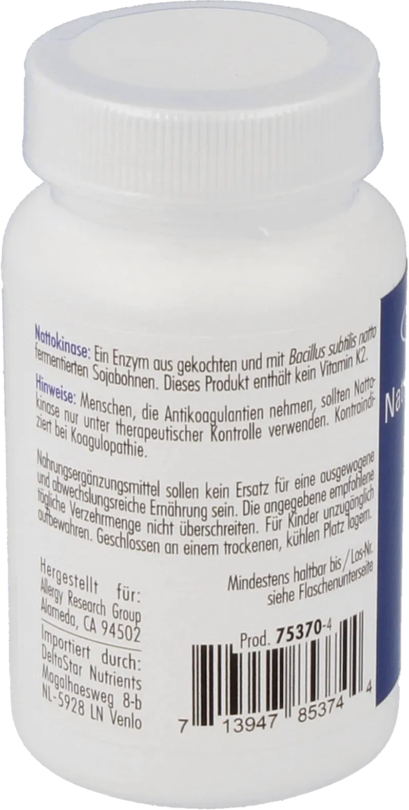 Nattokinase 100 mg NSK-SD® - 60 Softgels