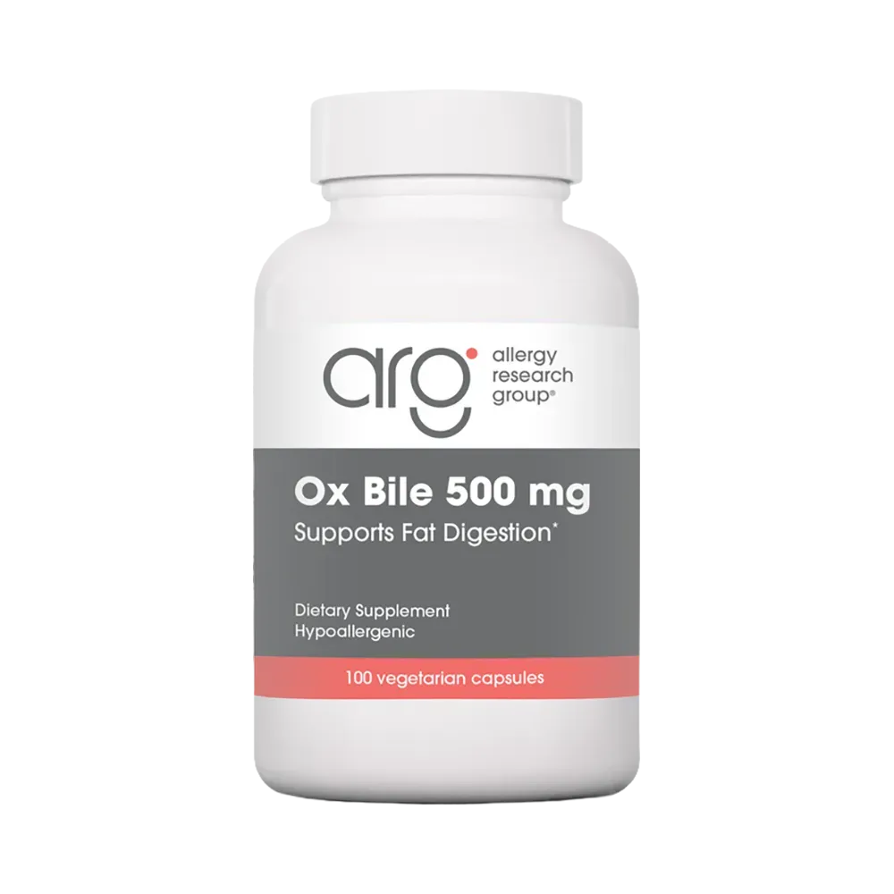 Ox Bile 500 mg - 100 capsules