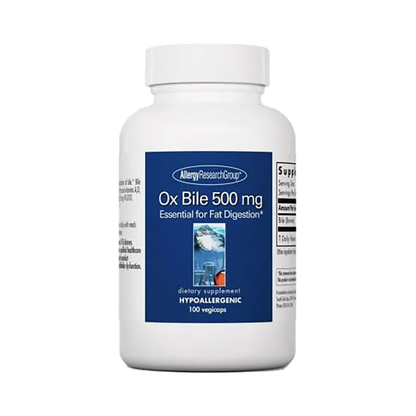 Ox Bile 500 mg - 100 capsules