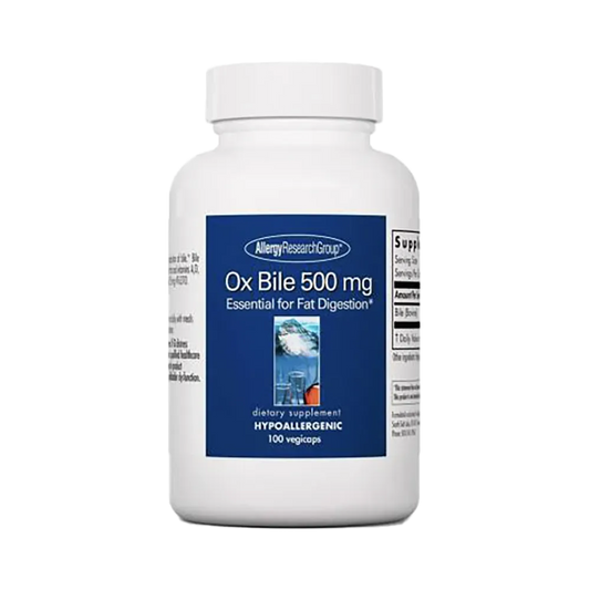 Ox Bile 500 mg - 100 capsules