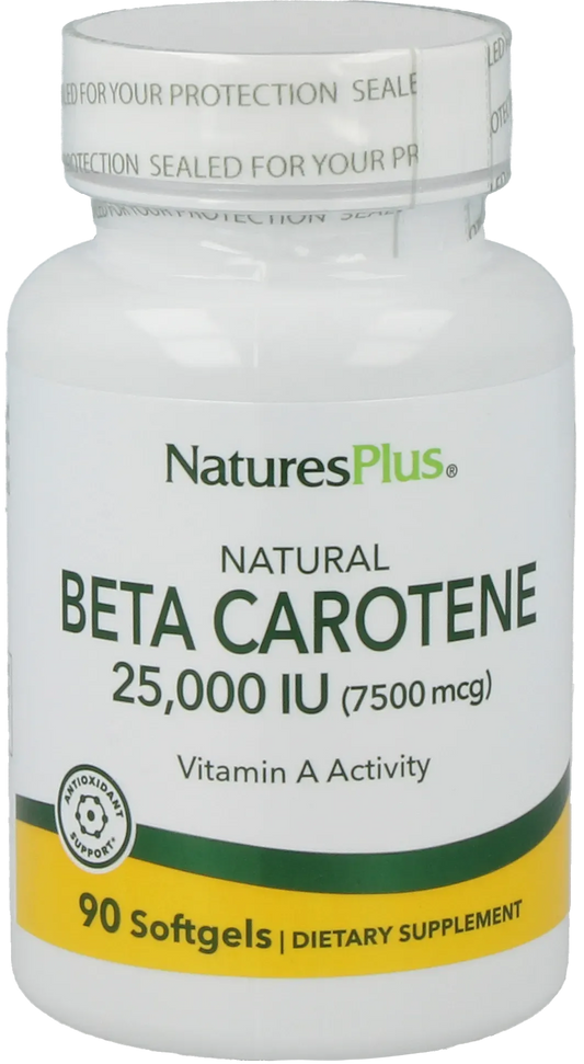 Natural Beta Carotene - 90 softgels