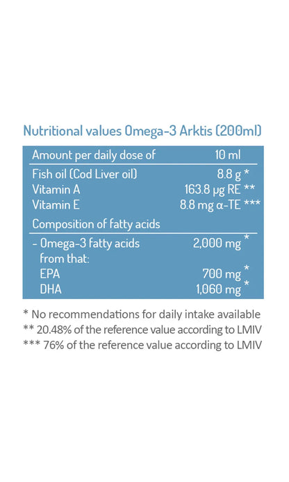Omega-3 Arktis - 200 ml