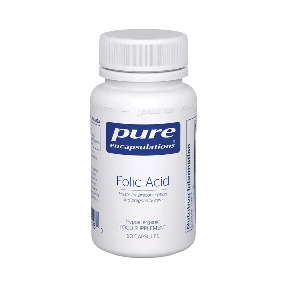 Folic Acid - 60 capsules