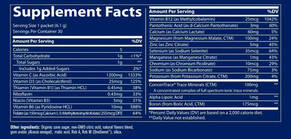 Power Pak Lemon Lime - 30 x 6.1 g powder
