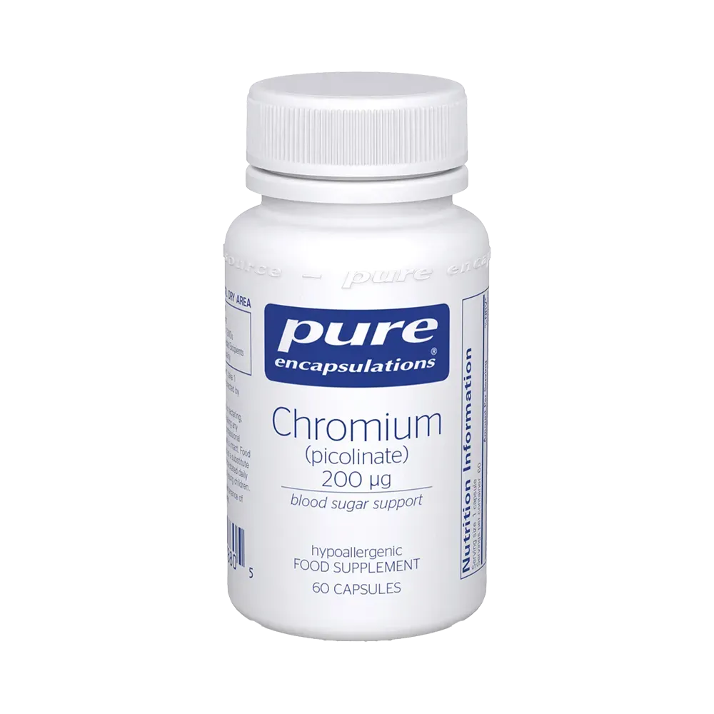 Chromium (picolinate) 200 mcg - 60 capsules
