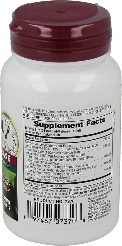 Resveratrol 125 mg - 60 Tablets