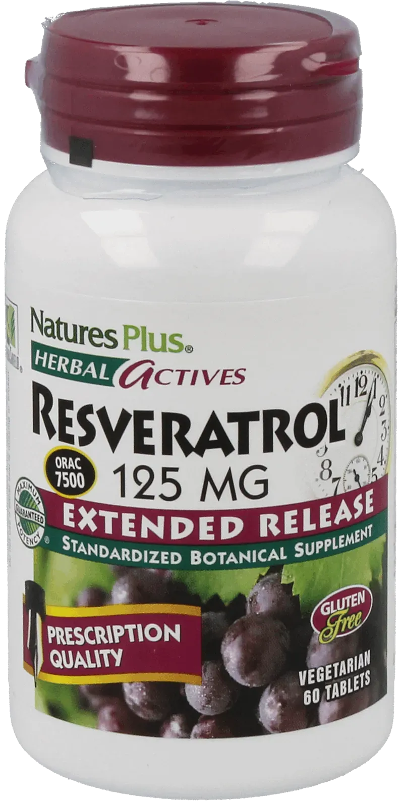 Resveratrol 125 mg - 60 Tablets