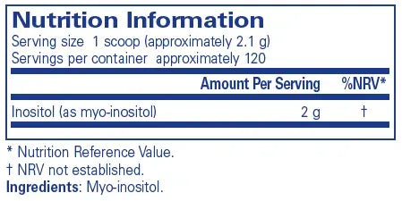 Inositol Powder - 250 g powder