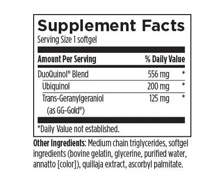 CoQnol™ 200 - 60 softgels