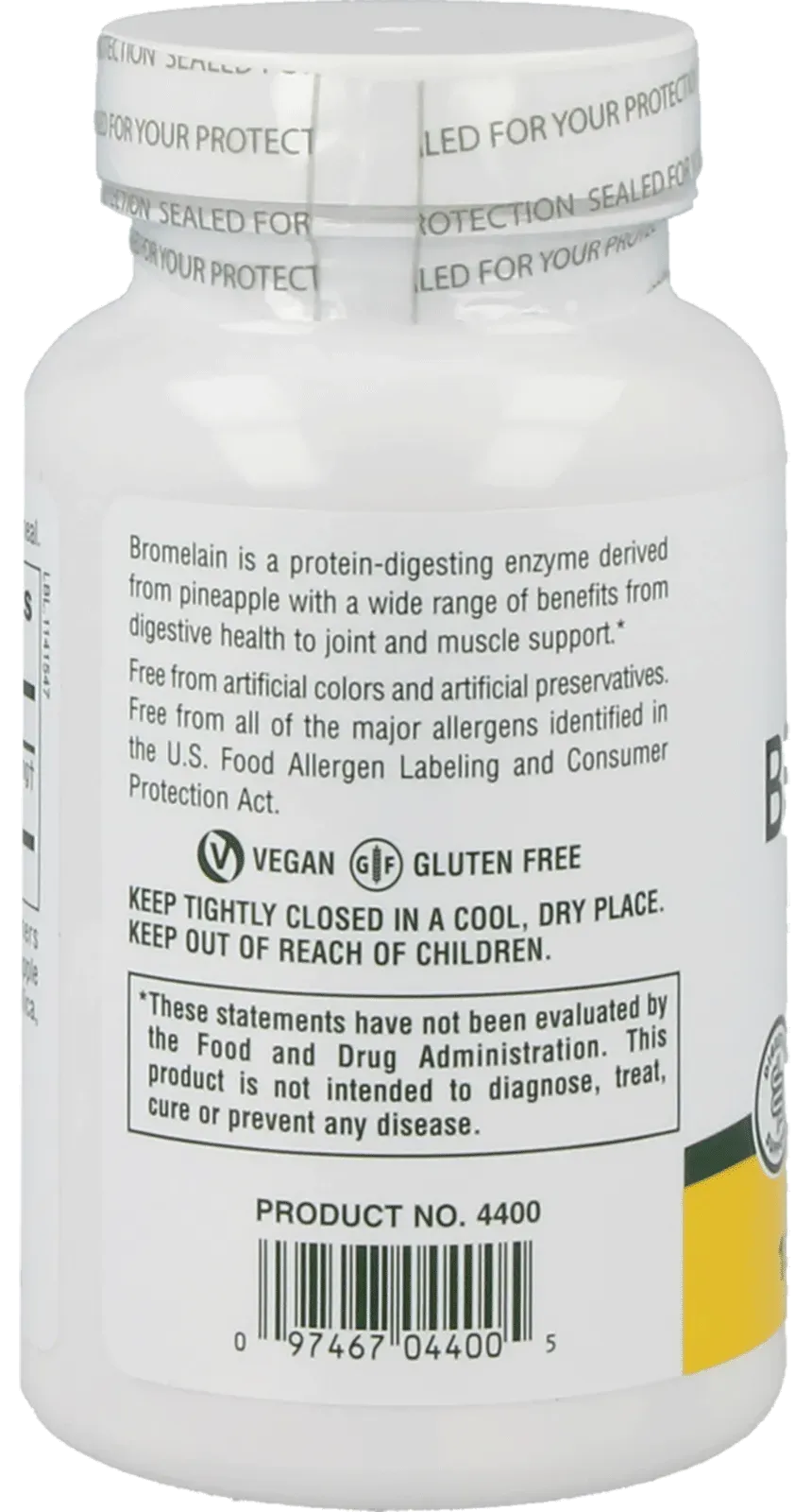 Chewable Bromelain 40 mg - 180 Lozenges