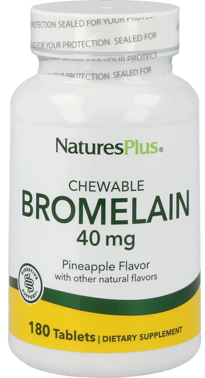 Chewable Bromelain 40 mg - 180 Lozenges
