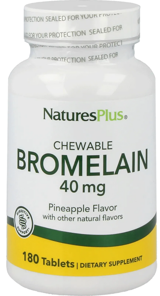 Chewable Bromelain 40 mg - 180 Lozenges
