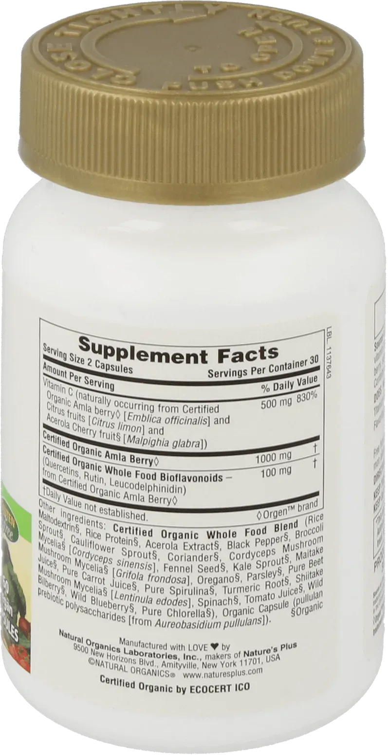 Source of Life® Garden™ Vitamin C - 60 Capsules