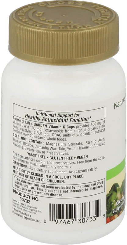 Source of Life® Garden™ Vitamin C - 60 Capsules