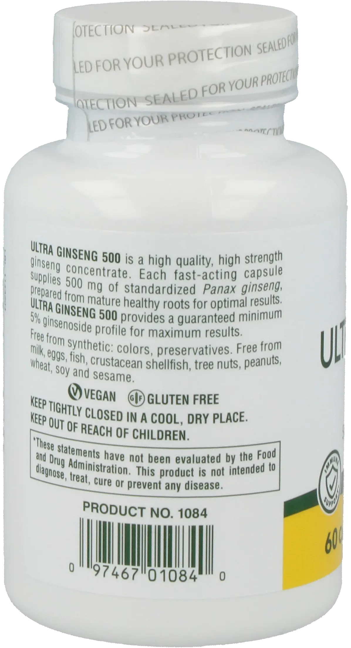 Ultra Ginseng - 60 capsules