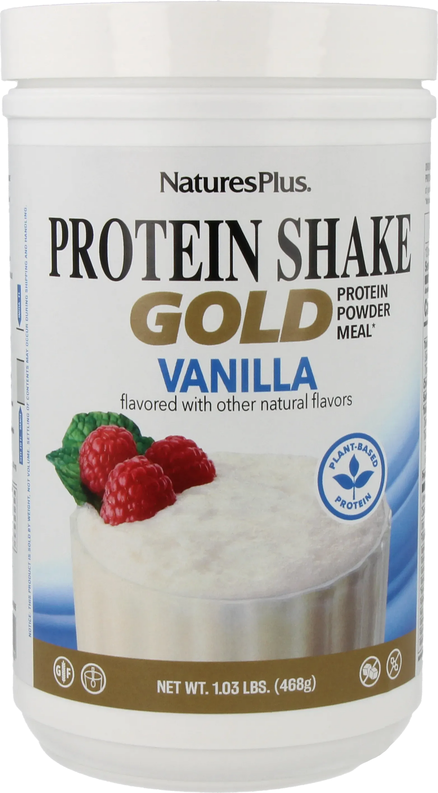 Protein Shake Gold Vanilla - 468 g powder
