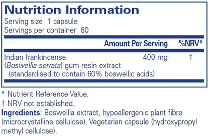 Boswellia - 60 capsules