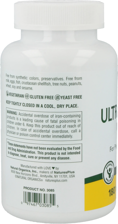 Ultra Prenatal® - 180 Tablets