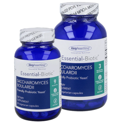 Essential-Biotic® Saccharomyces boulardii - 120 Vegan capsules